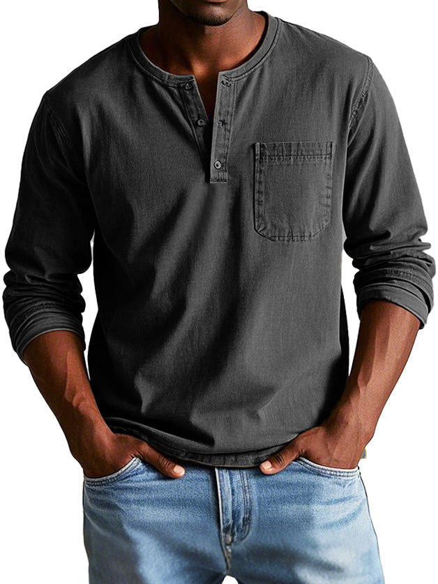 Theodore | Classic Vintage Long-Sleeve Shirt