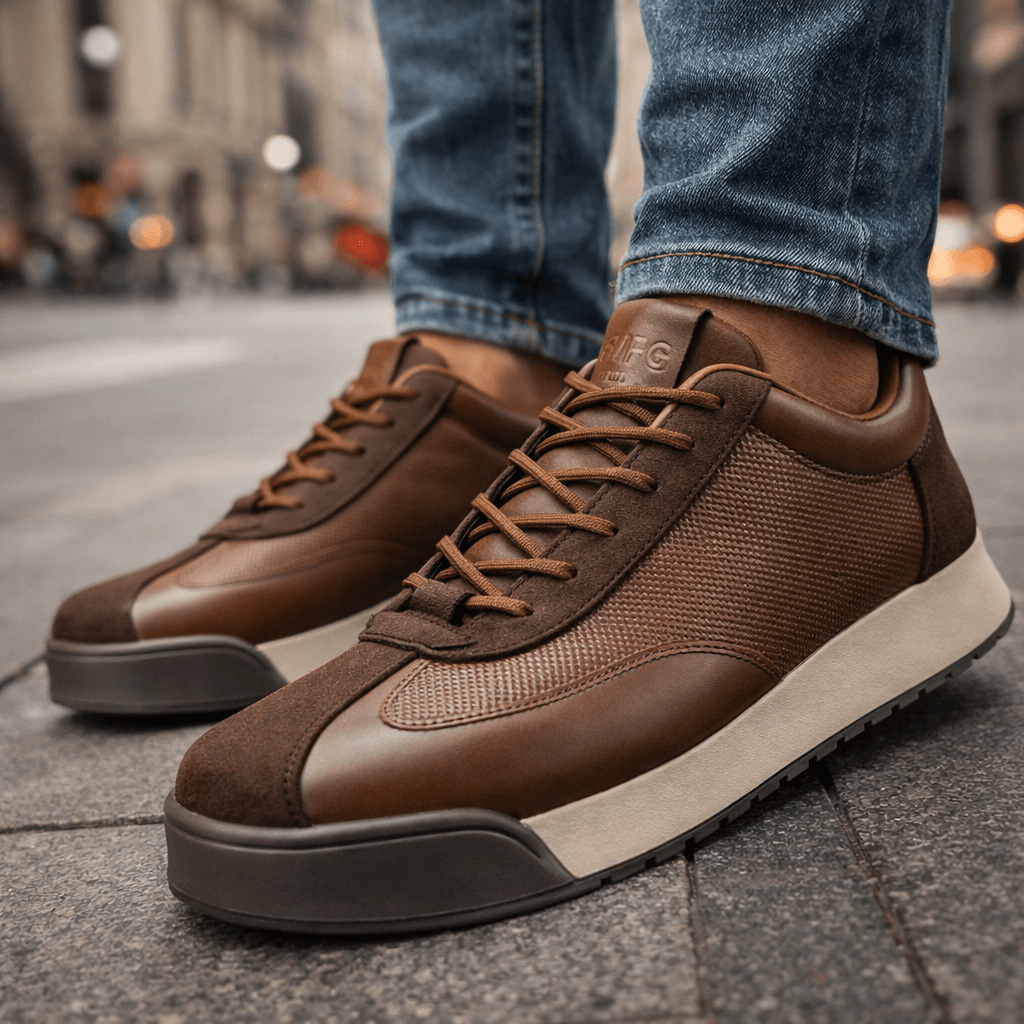 Zeyn Leather Sneakers
