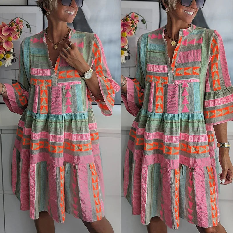 Hallie™ - Casual Vintage Dress