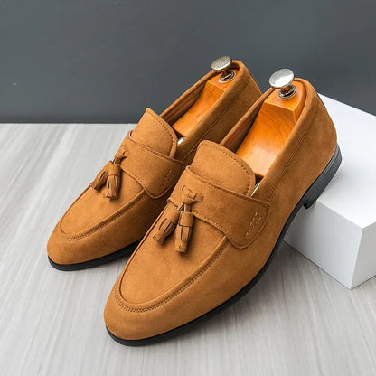 Ashbury Suede Tassel Loafers