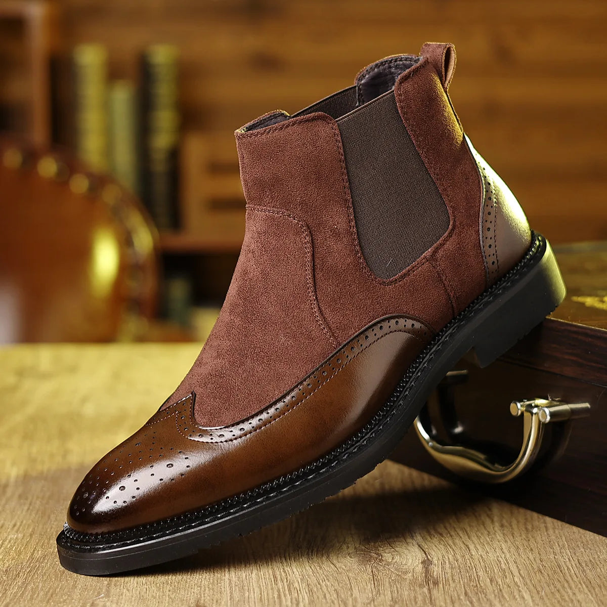 Ravello Suede Leather Boots